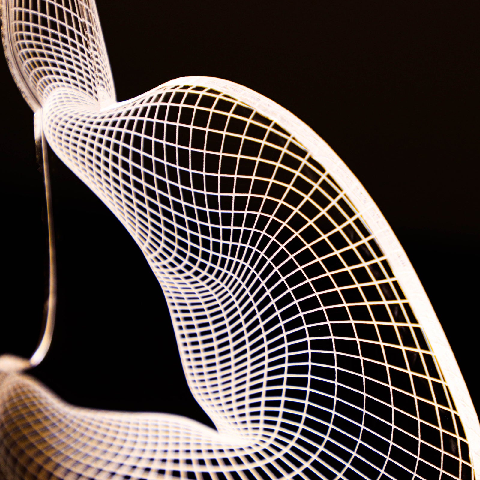 3D illusion lamp featuring a detailed wireframe design of a human stomach, illuminated in a white tone, perfect as a unique gift for gastroenterologists or medical professionals specializing in digestive health.