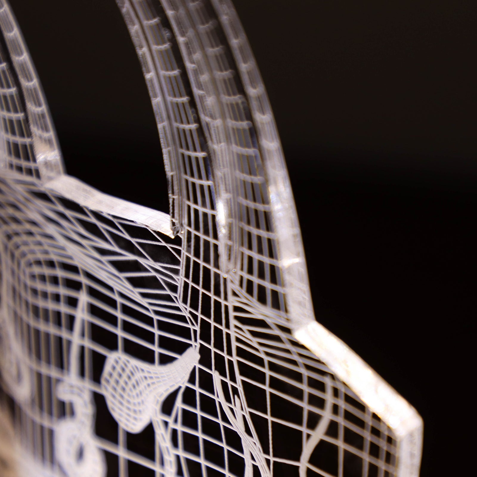 Personalized 3D Illusion led lamp with a skin anatomy design, perfect gift for dermatologists or skincare experts.