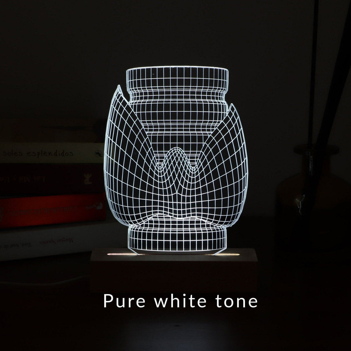 Personalized 3D illusion lamp with a glowing thyroid gland design, a thoughtful and unique gift for endocrinologists or thyroid specialists