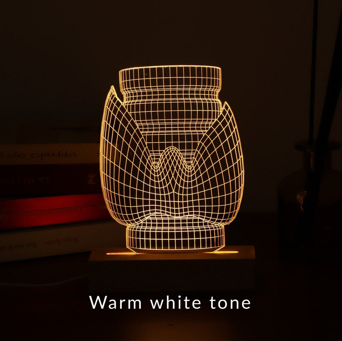 Personalized 3D illusion lamp with a glowing thyroid gland design, a thoughtful and unique gift for endocrinologists or thyroid specialists